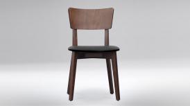 Kamila Dining Chair | Black Upholstery