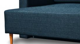 Dublin Sofa Bed Sleeper in Indigo