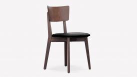 Kamila Dining Chair | Black Upholstery
