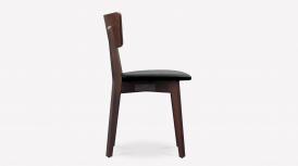 Kamila Dining Chair | Black Upholstery