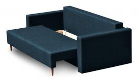 Dublin Sofa Bed Sleeper in Indigo