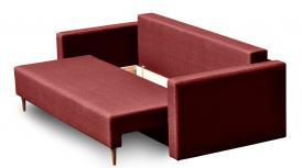 Dublin Sofa Bed Sleeper in Red