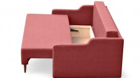 Oslo Sofa Bed in Red