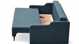 Oslo Sofa Bed in Indigo