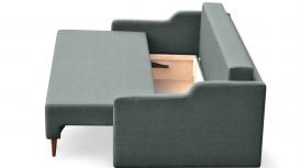 Oslo Sofa Bed in Charcoal