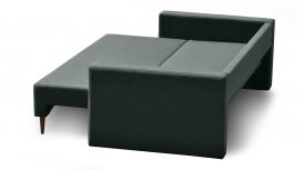 Dublin Sofa Bed Sleeper in Charcoal